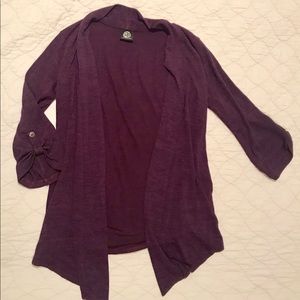 Beautiful Bobeau deep purple sweater